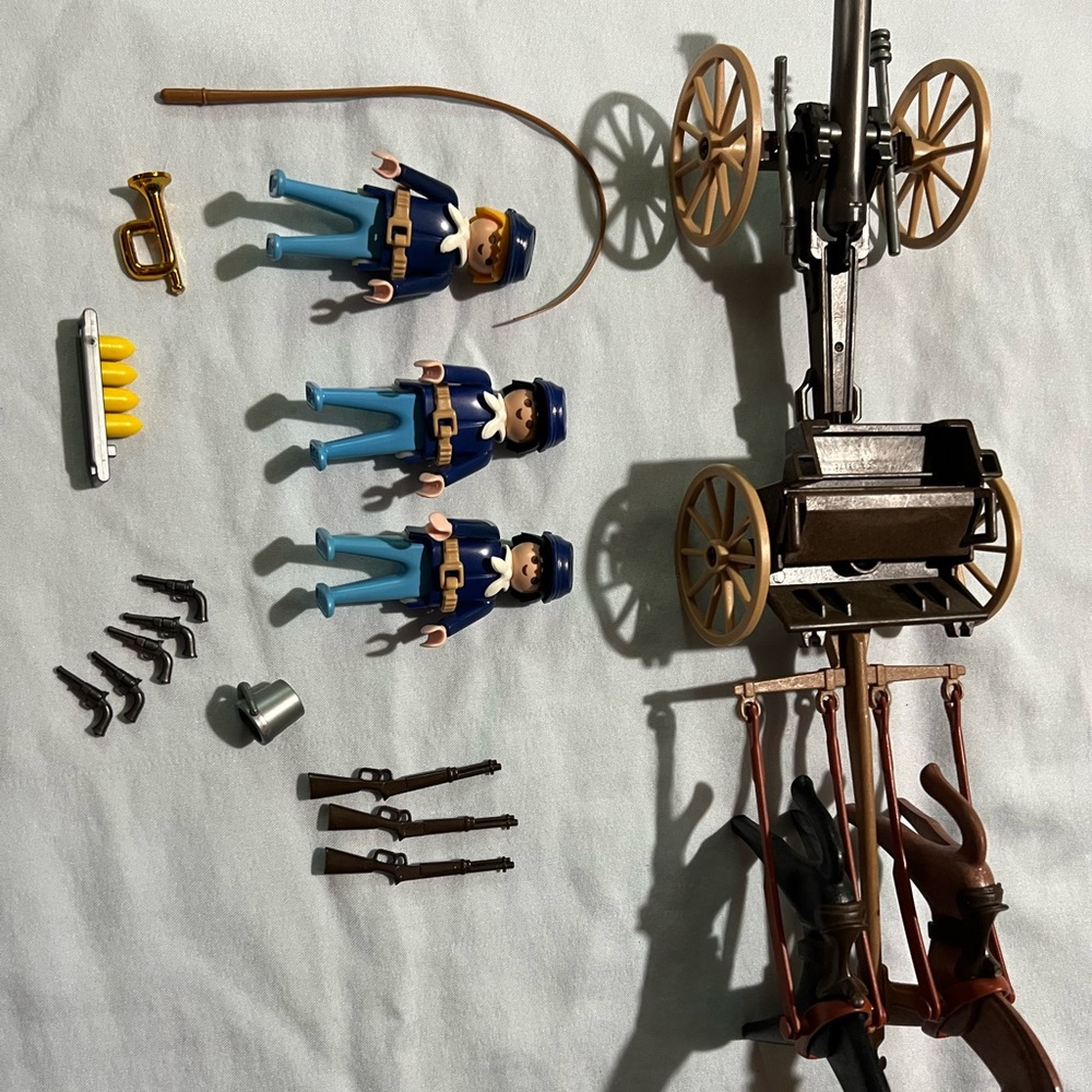 Playmobile Vintage 3056- Confederate Artillery